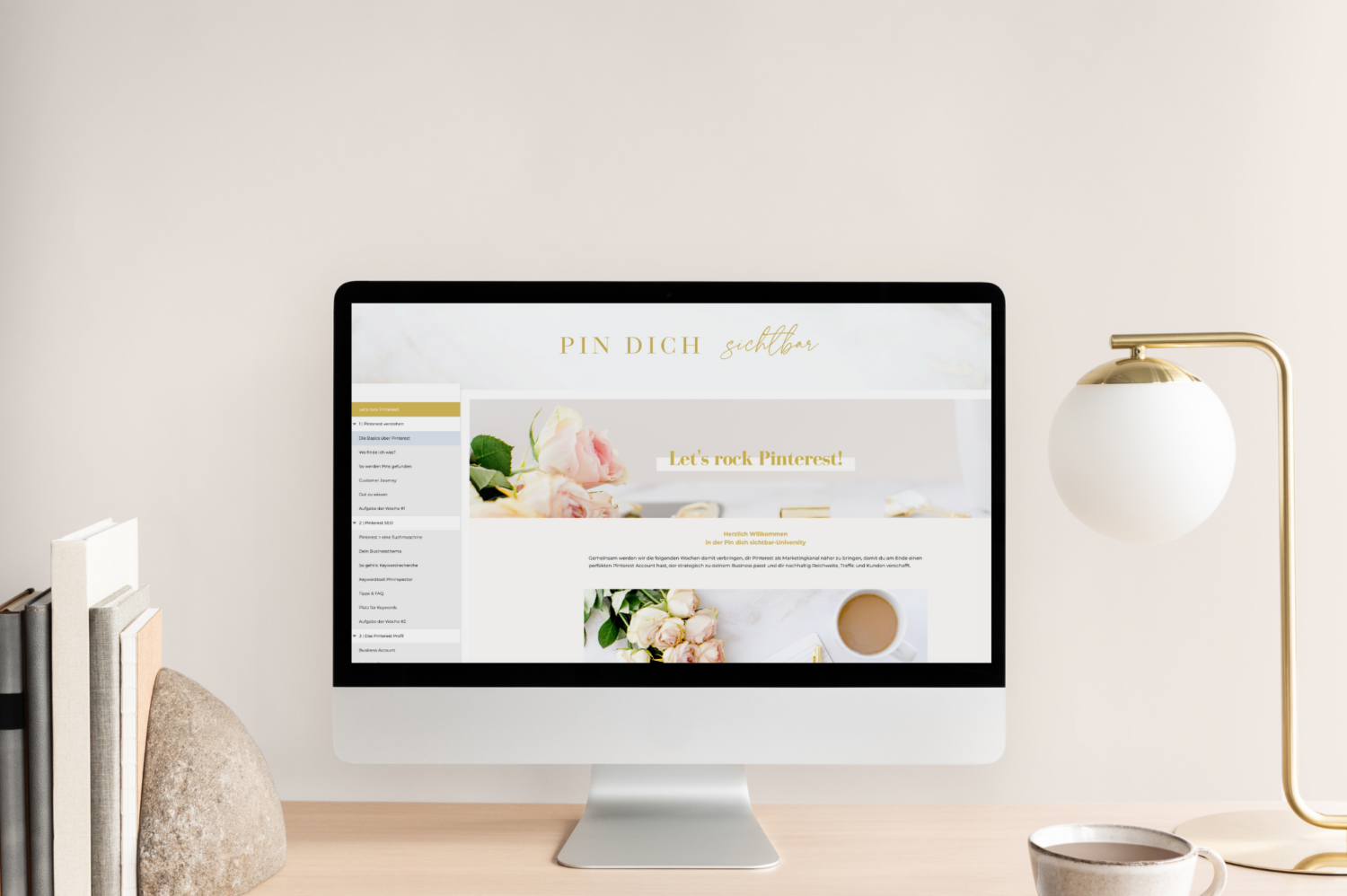 Pinterest Online Kurs "<a title=