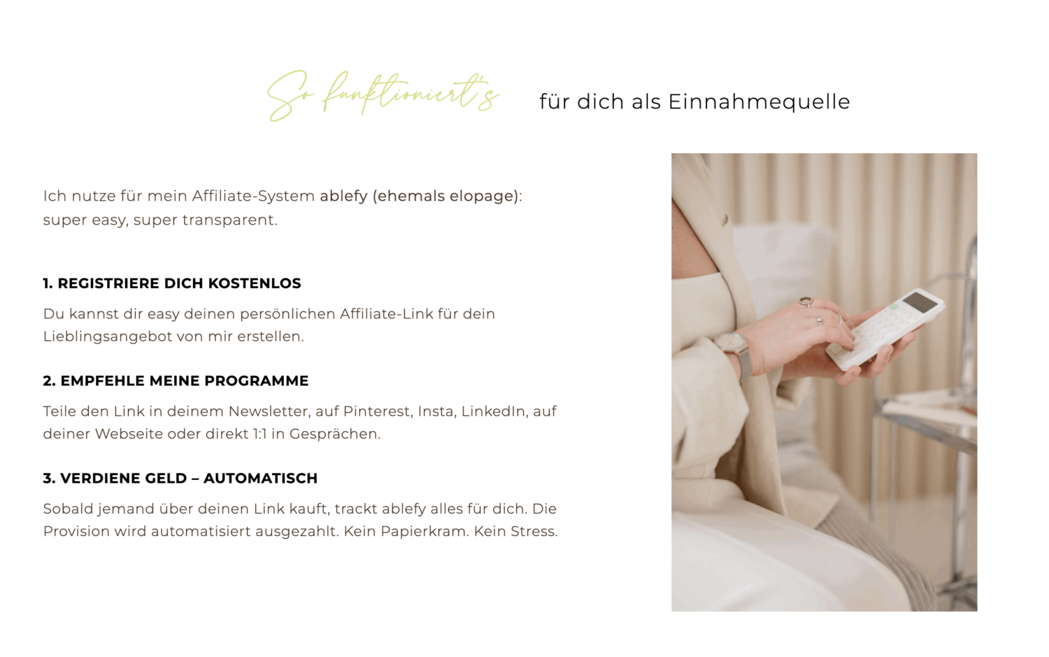 Geld mit Pinterest verdienen durch mein Affiliate Marketing Programm
