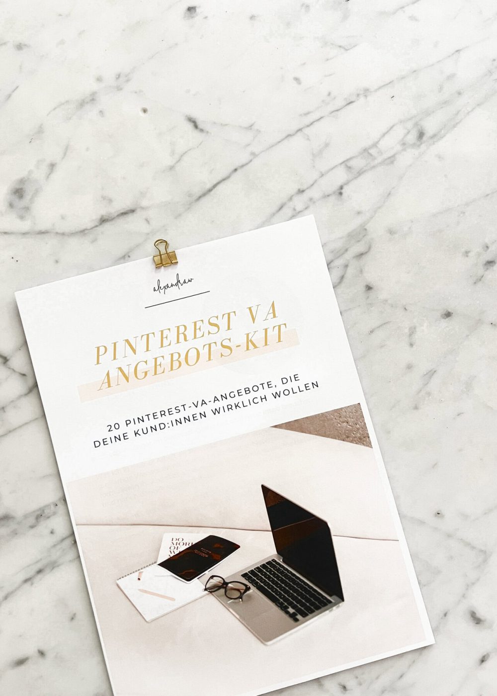 Angebots Kit für Pinterest VA's