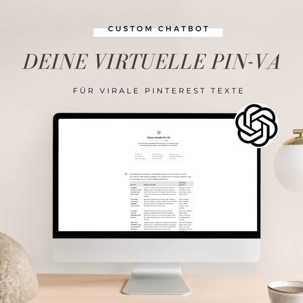 Deine virtuelle Pin-VA (Custom GPT)