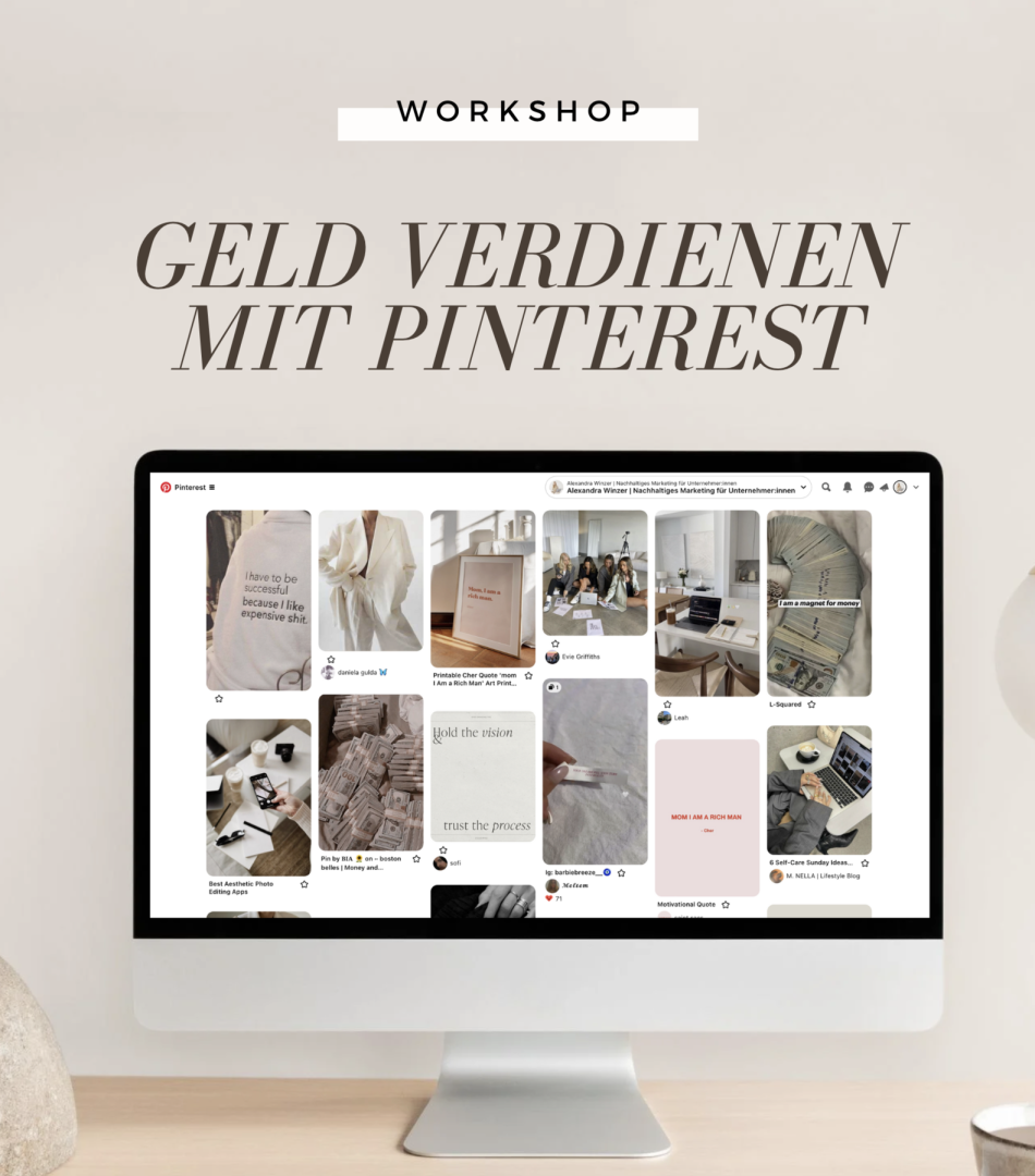 Geld verdienen mit Pinterest Workshop