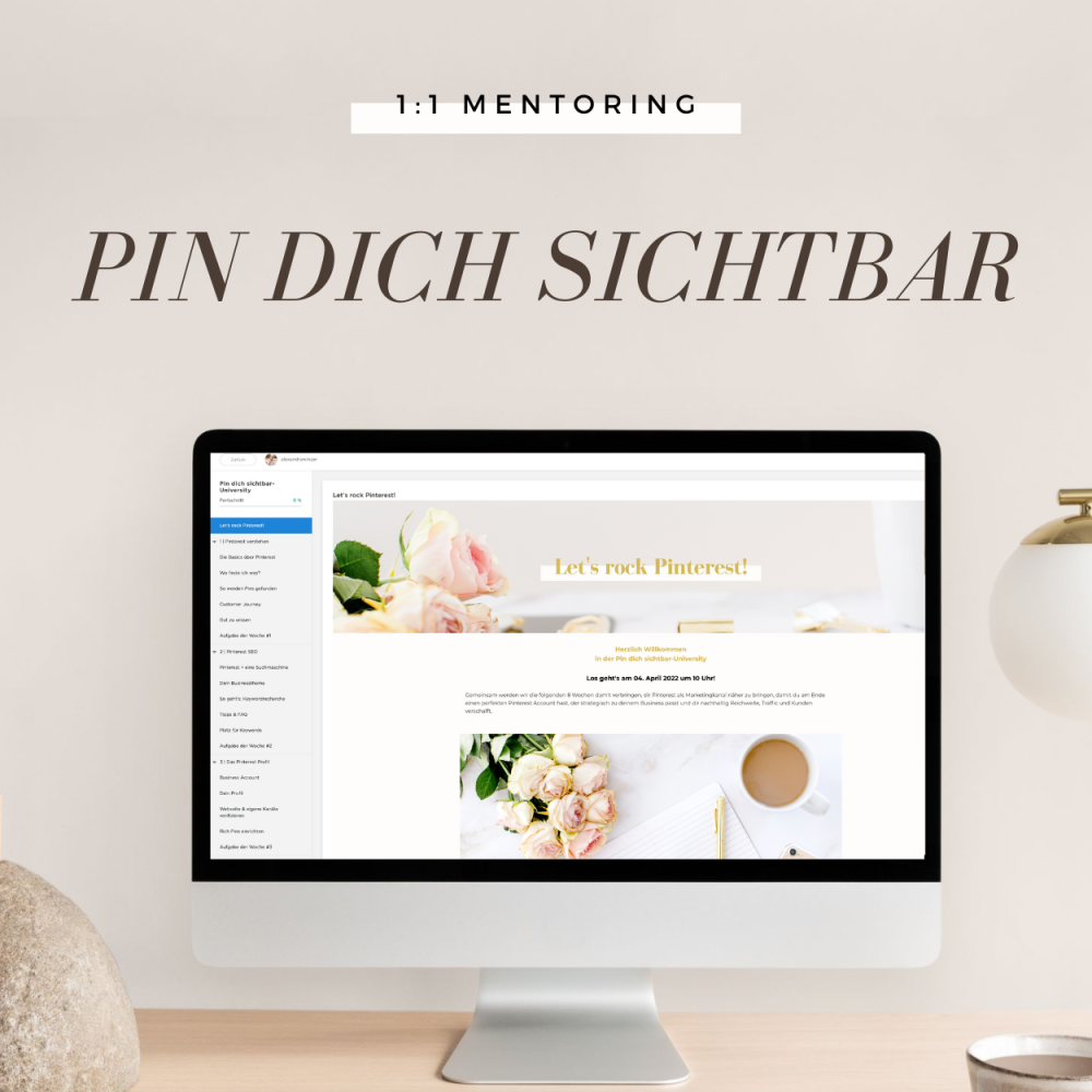 Du wünscht dir lieber 1:1 Calls mit mir statt Gruppencoaching? Dann ist PDS in der 1:1 Version perfekt für dich.